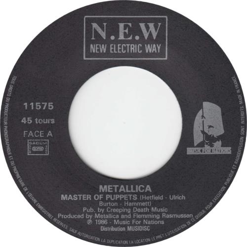 【US盤】Master of Puppets / llica　レコード Metallica / Master Of Puppets - Guitar Records
